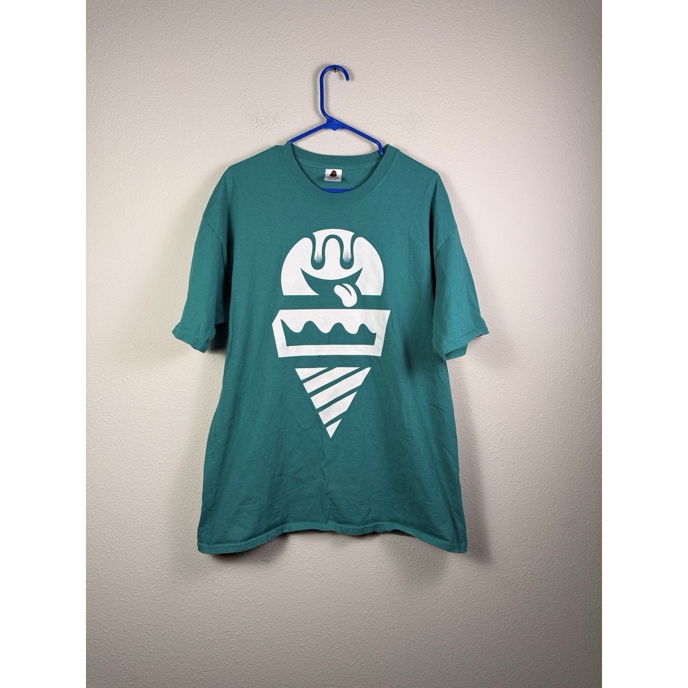 ICECREAM Teal Short Sleeve ICECREAM Cone T-shirt‎ Sz XL